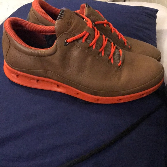 ecco golf shoes mens silver